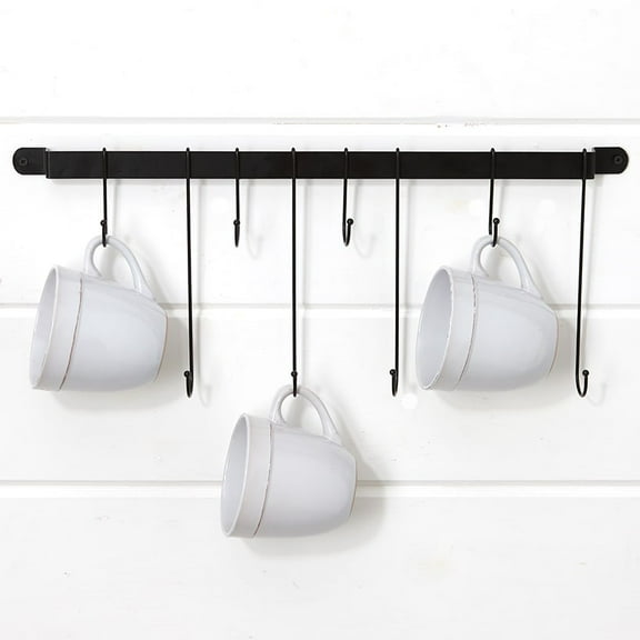 Wall-Mounted Coffee Mug Rack
