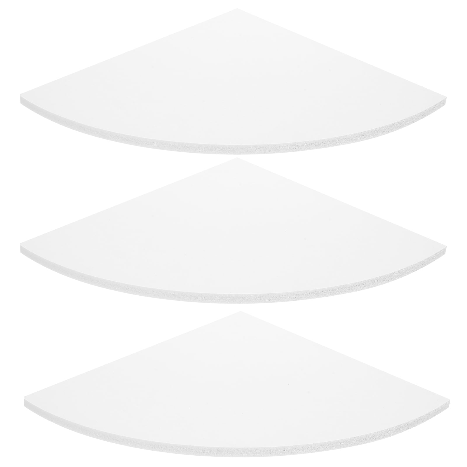 Wall Mounted Corner Shelf for Spacesaving Storage in Living Room or