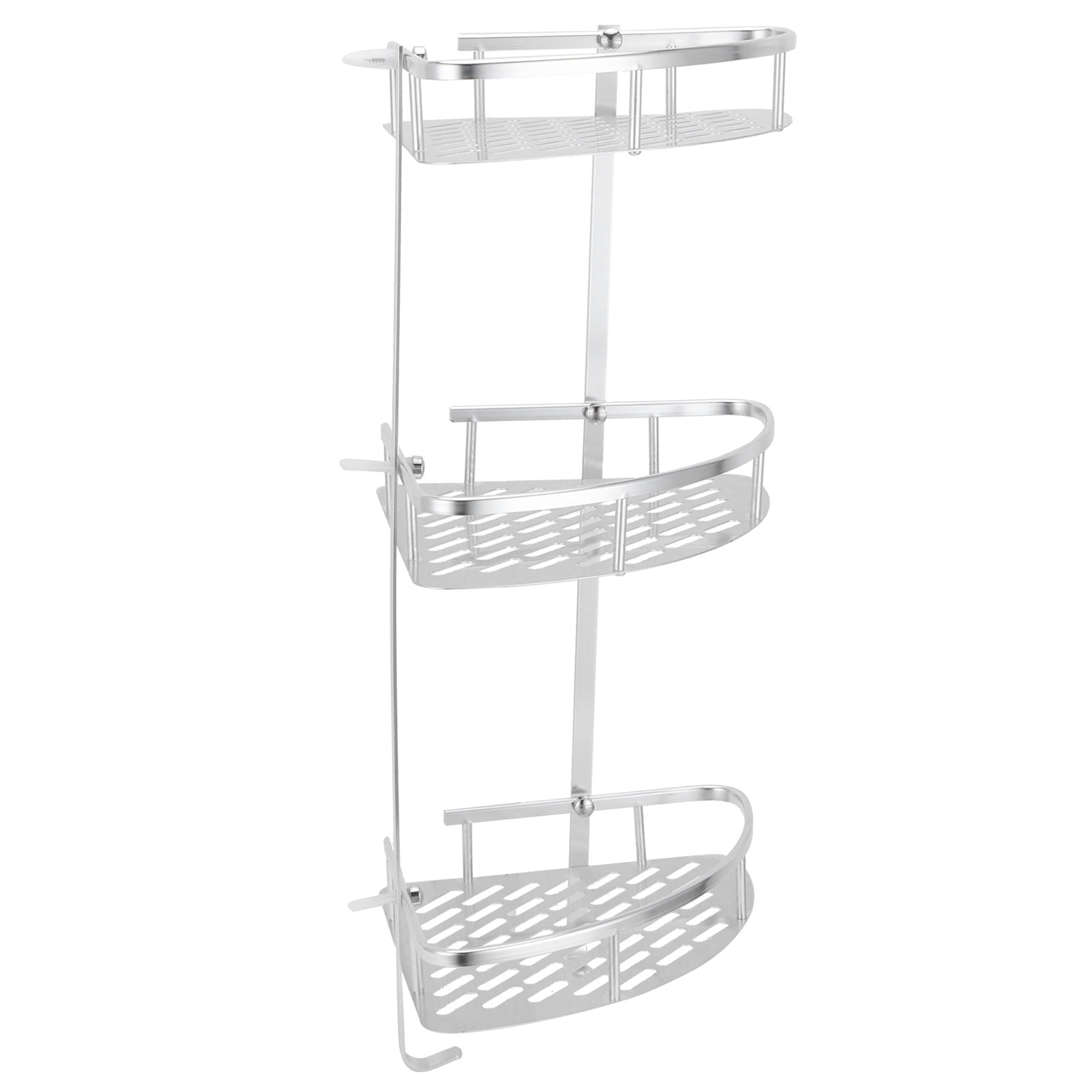 Wall Mounted Corner Shower Rack, Easy Install, Drain Design, Ideal For ...
