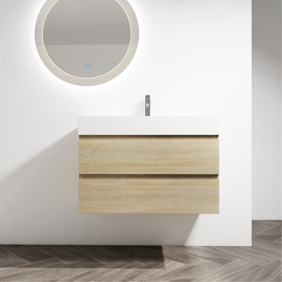 Wall-Mounted Design | Save Floor Space in the Bathroom | Create a Sleek Floating Look