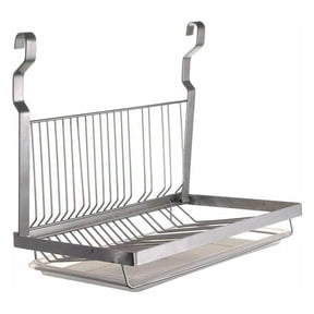 Wall-Mounted Dish Rack, Foldable Dish Drying Rack, Scientific Spacing, For Kitchen And Bathrooms, Easy To Clean, Space-Saving Hooks, 1PCS