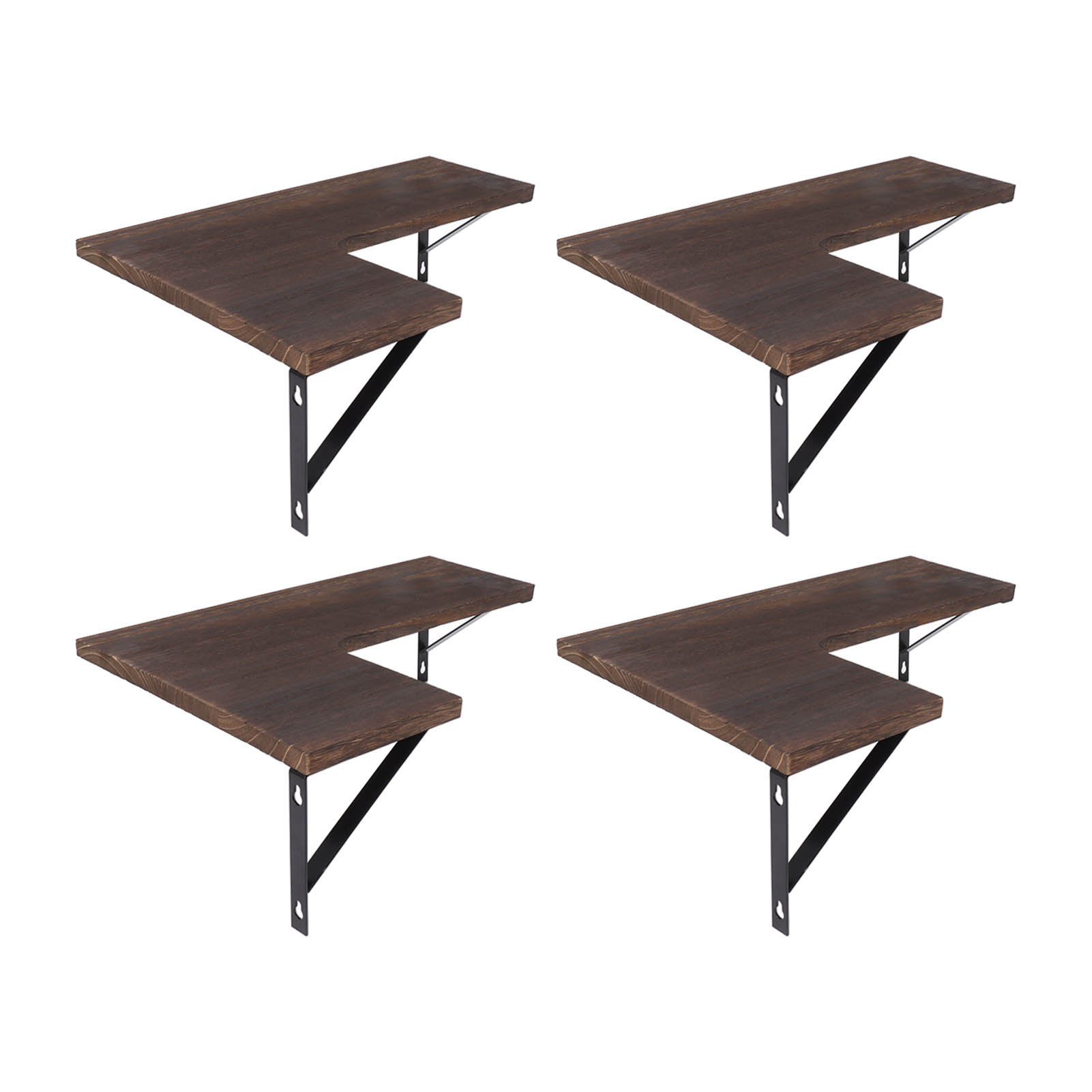 Wall Mounted Display Shelf, DIY Floating Wall Shelves For Study Room