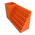 thumbnail image 1 of Wall-Mounted Drill Bit & Driver Organizer, 50 Slot Storage Rack Bits, Space-Saving Organizer, 1 of 8
