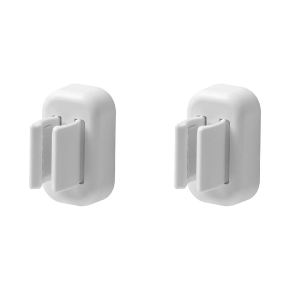 Wall Mounted Electric Toothbrush Holder, Adhesive & Waterproof Toothbrush Holder And Mop Holder, No-Drill Multi-Function Bathroom Organizer for Toothbrush Broom and Mop,Z06-White*2PCS