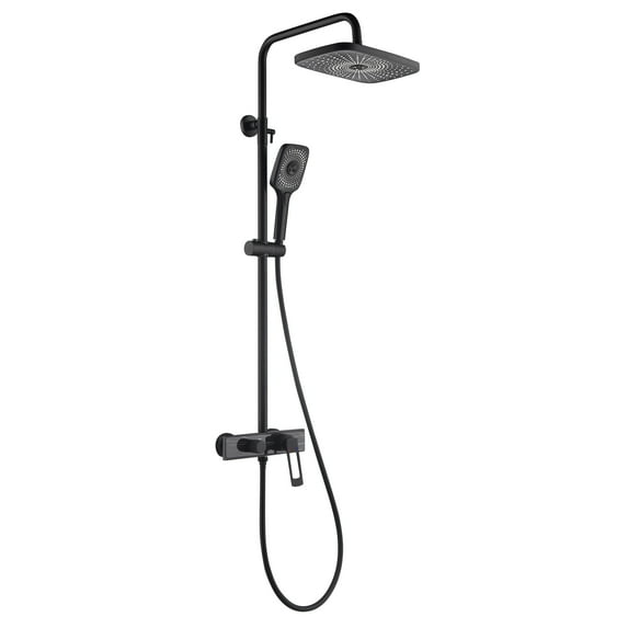 Wall Mounted Exposed Complete Shower System ,Tub spout Shower Set with Rough-in Valve