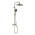 thumbnail image 1 of Wall Mounted Exposed Complete Shower System ,Tub spout Shower Set with Rough-in Valve, 1 of 5