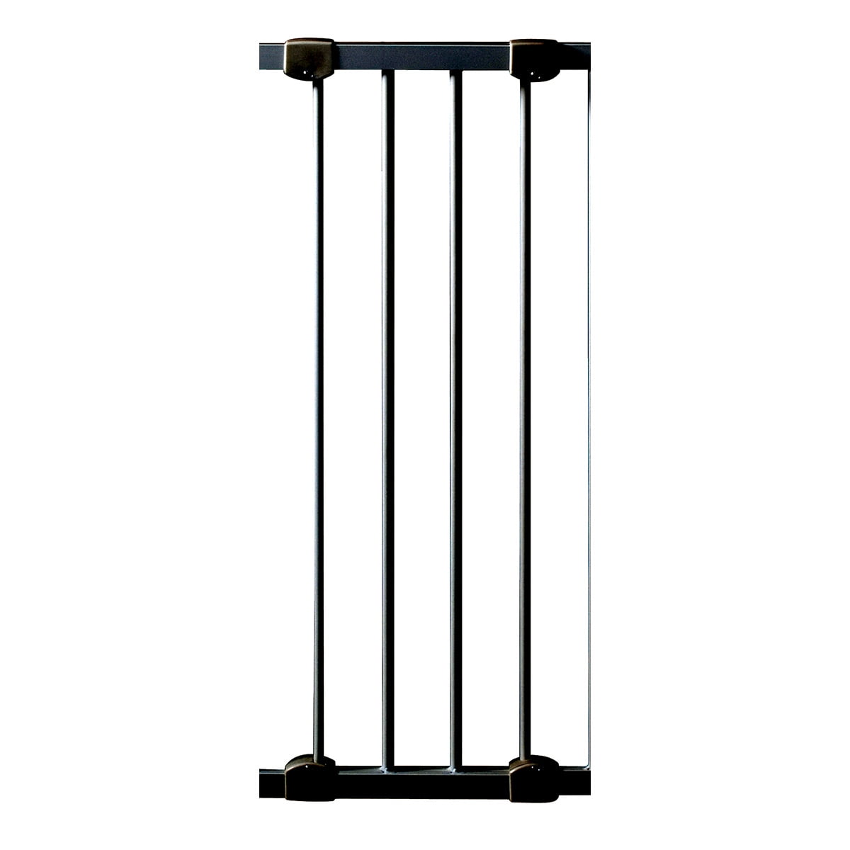 Black Metal Wall Mounted Extension Kit for Safeway Gate
