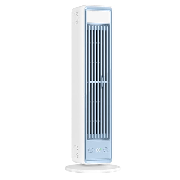 Wall Mounted Fan Bedroom Dormitory Desktop Bathroom No Air Circulation Silent Bladeless Small Air Conditioner