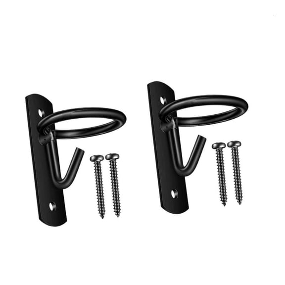 Wall Mounted Feed Bucket Holder Replacement Stable Bucket Hook with Screw