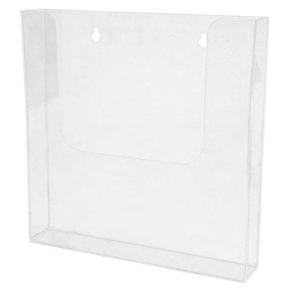 Wall Mounted File Holder Transparent Magazine Rack Office Paper Materials Rack