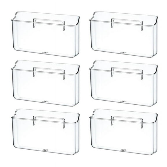 Wall Mounted File Storage Box, Wall Mounted Magazine Rack Wall Mounted Pocket Cabinet Storage Box for Bathroom