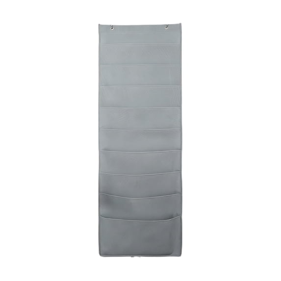 Wall Mounted File Storage Organizer Bag, Home Office Magazine and Essentials Hanging Pouch, Portable A4 Document Holder for Tidy Desk and Wall Space Management