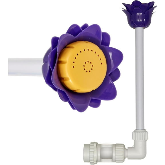 Wall Mounted Flower Waterfall Fountain for Swimming Pools