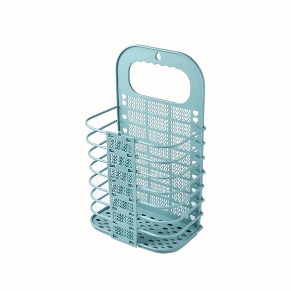 Wall Mounted Foldable Laundry Basket, Space Saving Hamper