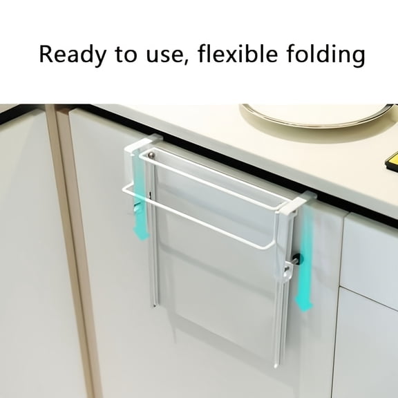 Wall Mounted Foldable Shelf Extra Counter Space Practical Kitchen Organizers Rack for Small Kitchen Storage