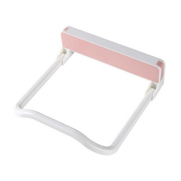 Wall Mounted Foldable Wash Basin Storage Rack, Self Adhesive Pot Lid Shelf Holder For Kitchen Bathroom Space Saving Foldable Self-Adhesive Rack With Lightweight