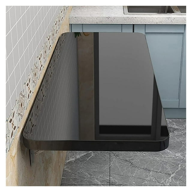 Wall Mounted Folding Desk, Fold Down Desk Drop Leaf Table, Fold Down