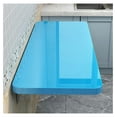 Wall Mounted Folding Desk, Fold Down Desk Drop Leaf Table, Fold Down