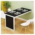 Wall Mounted Folding Dining Table Space Saving,Wood Wall Mounted Table