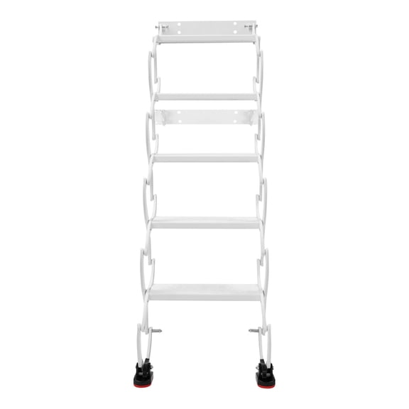 Wall Mounted Folding Ladder, Telescoping Step Ladders, Retractable Folding Stair for Factory Buildings, Villas, Attics, Garages, Rooftops, Basements