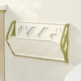 thumbnail image 1 of Wall Mounted Folding Shoe Rack | Adhesive No Drill Install | Space-Saving Plastic Organizer | Multi-Layer Stackable Storage | Draining Design, Fits Entryway, Bathroom, 1pc, 5kg Load, Assorted Colors, 1 of 6