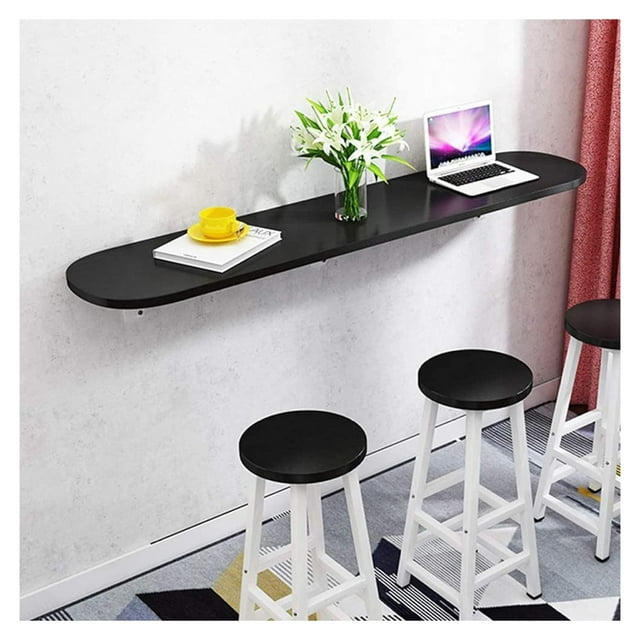 WallMounted Folding Table,Heavy Duty Space Saving Dining Table,Long