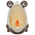 thumbnail image 1 of Wall Mounted Frog Pee Trainer, Coffee Potty Training Urinal for Boys with Spinning Target, Hook, 1 Pack, 1 of 6