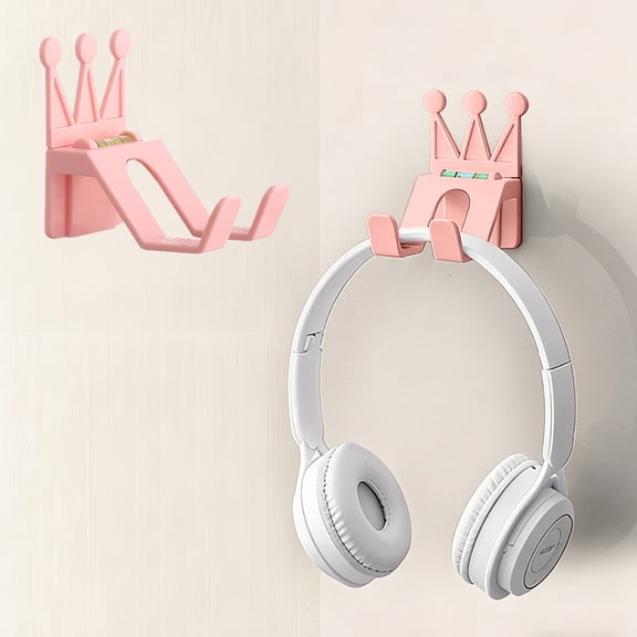 Wall Mounted Game Controller Holder, Headphone Stand, Phone Storage Rack, Space Saver, No Drilling Installation, Multiple Colors Available, Fits 1 Device, 5ml Size, Design