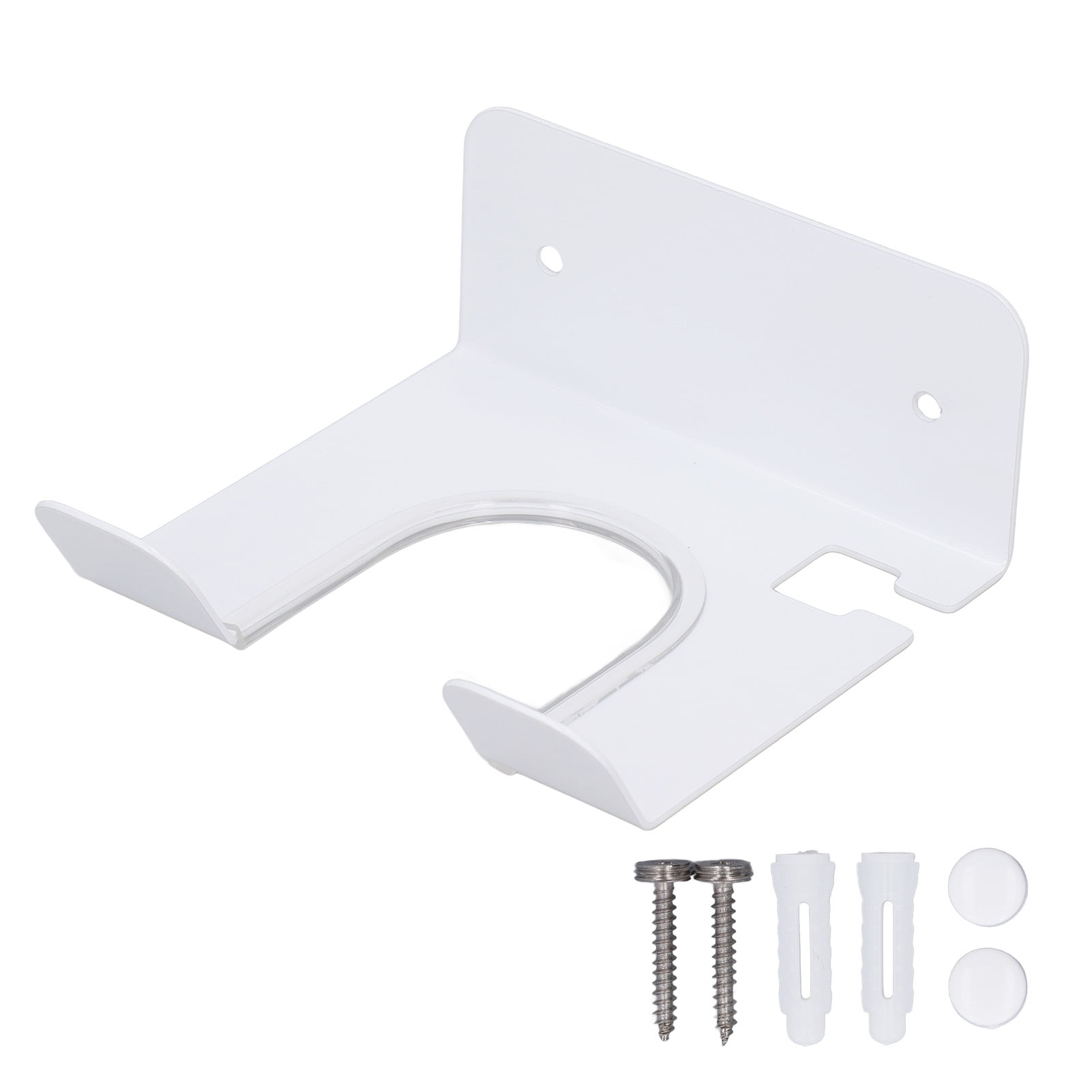 Wall Mounted Hair Dryer Holder Stainless Steel Hair Blow Dryer Rack for