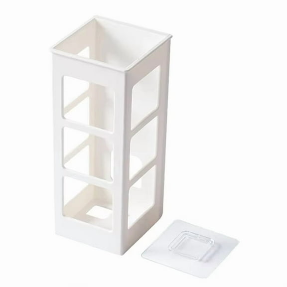 Wall-Mounted Hair Tool Organizer - Punch-Free Holder for Brushes, Curling Irons, Straighteners, Bathroom Storage Shelf