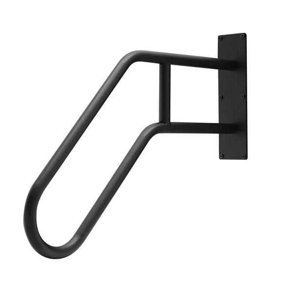 Wall Mounted Hand Rails Non-slip Grab Bars Outdoor Handrails for 1-3 Step Stairs