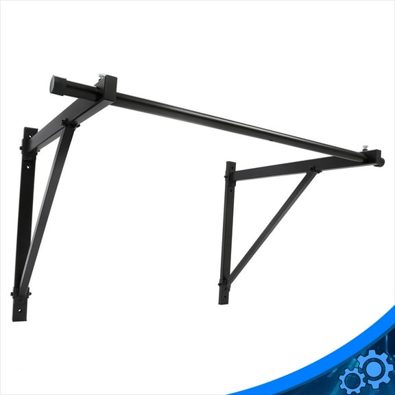 Wall Mounted Heavy Duty Chin Pull Up Bar Gym Workout Training Fitness Pro Mount