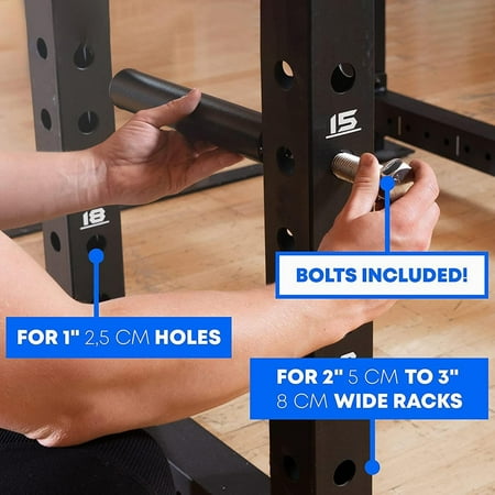 Wall Mounted Holder Exercise Garage Holder rack Attachment for Arm Strength Training Gym Barbell Rack