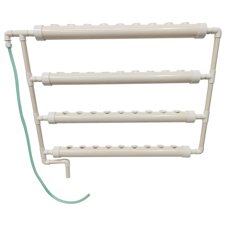 Wall-Mounted Hydroponic Growing System 36 Plant Sites with 110V Water Pump for Vegetable Cultivation