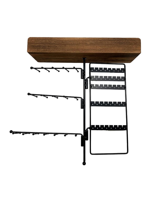 Wall Mounted Jewelry Display Rack Jewelry Tree for Earrings Ear Stud Dresser
