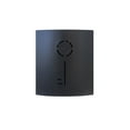 thumbnail image 1 of QualArc WF-W7019BK Wall Mounted Key Keeper, Black, 1 of 3