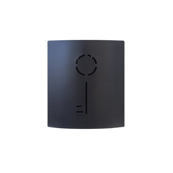 QualArc WF-W7019BK Wall Mounted Key Keeper, Black