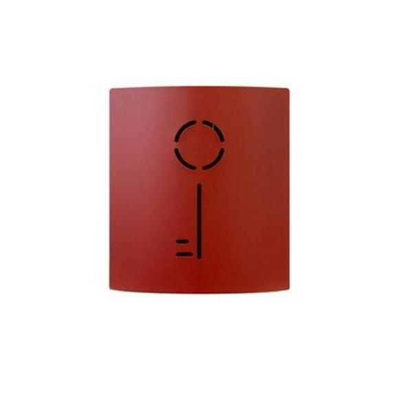 QualArc WF-W7019RD Wall Mounted Key Keeper, Red