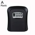 thumbnail image 1 of Wall Mounted Key Safe 4 Digit Combination Key Safe Outdoor Security Key Lock Box J6Q1, 1 of 1