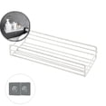 thumbnail image 1 of Wall Mounted Kitchen Spice Rack, Shower Caddy Basket Shelf, 10.4 Inch Adjustable Seasoning Shelf, No Drilling Wall Mounted Adhesive Bathroom Storage for Pantry and Cabinet Door Storage, 1 of 5