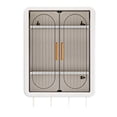 thumbnail image 1 of Wall Mounted Large Capacity Makeup Organizer,Dustproof Cosmetic Organizer,Bathroom Organizers and Storage,Skincare Organizers for Vanity,Bedroom, 1 of 8
