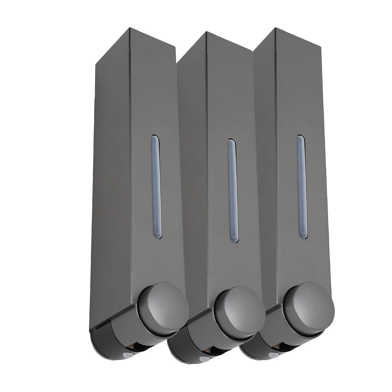 Wall Mounted Liquid Soap Dispensers Back Stick Type Plastic Shampoo