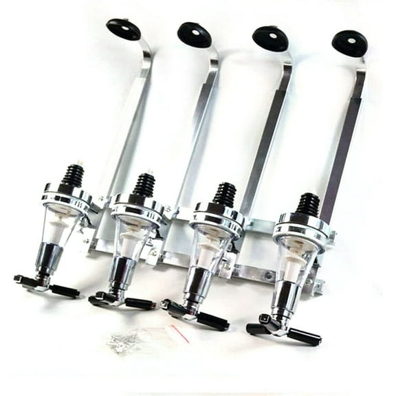 Wall Mounted Liquor Dispenser, Alcohol Dispenser with Pour Spouts,Wine Beer Alcohol Bottle Beverage Stand Liquor Pourers Liquor Dispenser for Home Bar (4 Bottle)