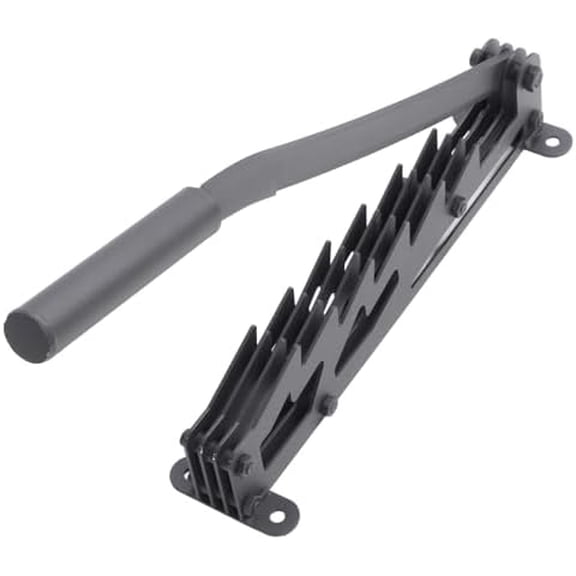 Wall Mounted Log Splitter, High Carbon Steel Kindling Splitter for Wood, Portable Manual Kindling Wood Splitter Detachable Powerful Wood Cutter Wood Cracker for Indoor Outdoor(Black)