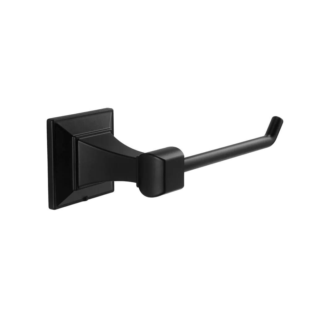 Lorent Matte Black Toilet Paper Holder