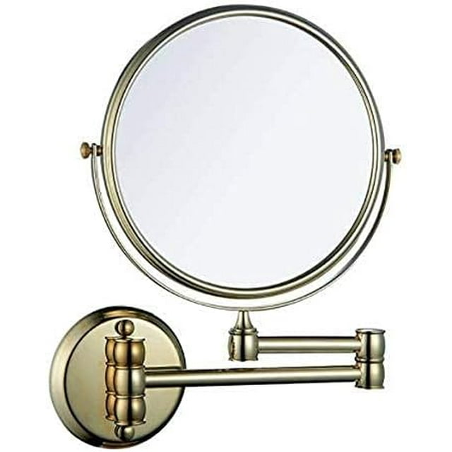 Wall Mounted Makeup Mirror 360 Degree Rotation Dressing Table Mirror