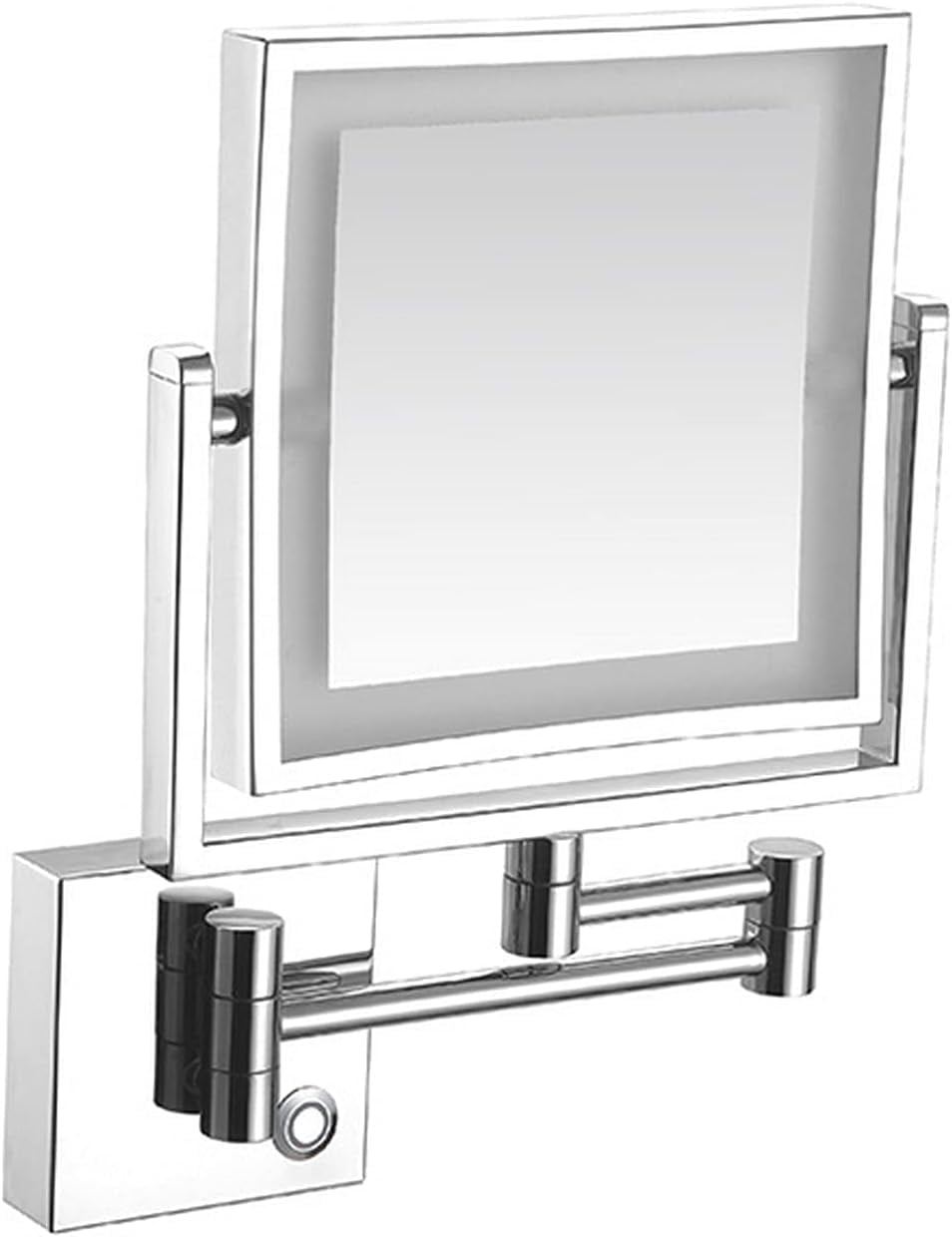 Wall Mounted Makeup Mirror,3X Magnification 8 Inch Double Sided Vanity