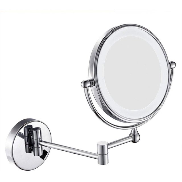 Wall Mounted Makeup Mirror with LED Lighted, Makeup Mirror with