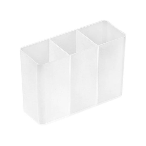 Wall Mounted Storage Organizer For Makeup Brushes Lipstick Bathroom Home Space Saving Hanging Shelf With Compartment Backing Holder