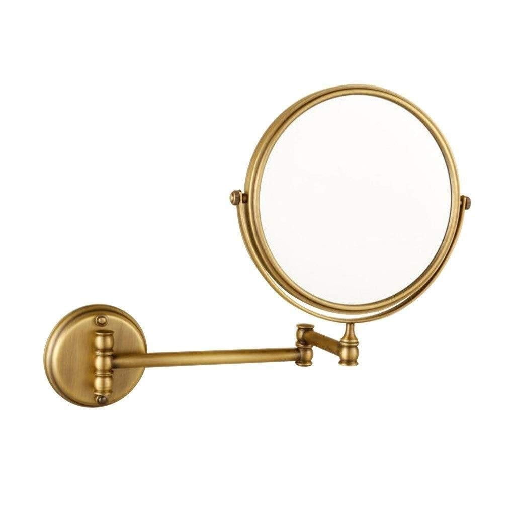 Allied Brass Soho 8-in x 15-in Antique Copper Double-Sided Magnifying Countertop Vanity Mirror Allied Brass Soho 8-in x 15-in Antique Copper Double-Sided Magnifying Countertop Vanity Mirror